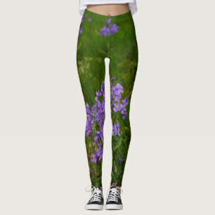 Wild Blue Phlox Leggings