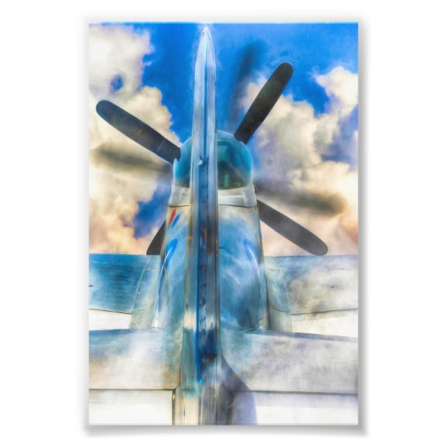 WILD BLUE YONDER PHOTO PRINT (Front)
