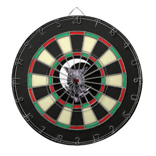 Wild Boar Hog Hunter Tusks Cutters Sports Dartboard