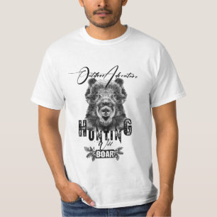 Wild boar hunting, outdoor adventure T-Shirt