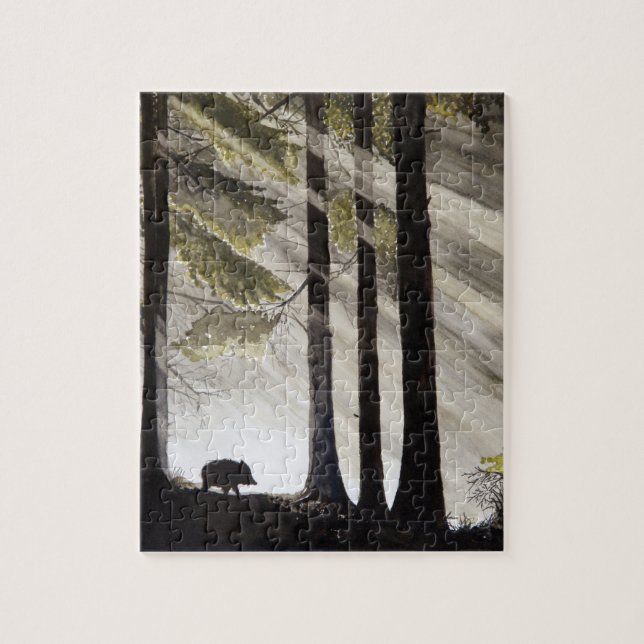 Wild Boar Jigsaw Puzzle (Vertical)