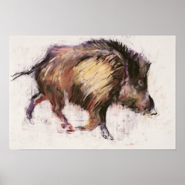 Wild Boar Trotting 1999 Poster (Front)