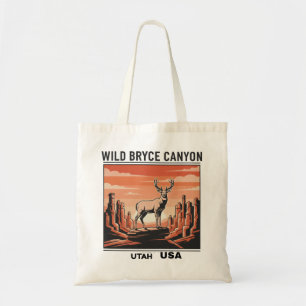 Wild Bryce Canyon National Park Utah USA Tote Bag