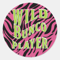 Wild Bunco Player Graphic Design