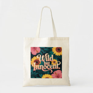Wild but Innocent Tote Bag, Grocery Bag, SchoolBag
