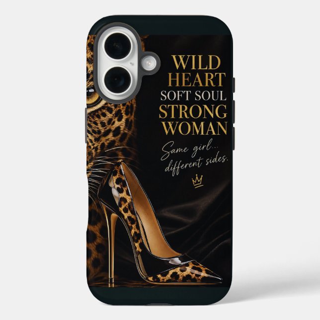 Wild by Nature Powerful by Choice Case-Mate iPhone Case (Back)