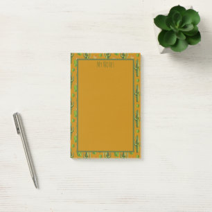 Wild Cactus Pattern, cactus Post-it Notes