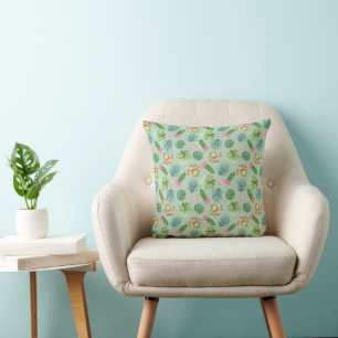 Wild Cactus Pattern Cushion