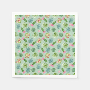 Wild Cactus Pattern Napkin