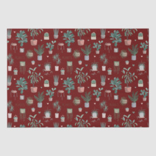 Wild Cactus Pattern Tissue Paper