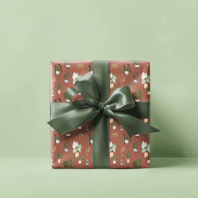 Wild Cactus Pattern Wrapping Paper (Creator Uploaded)