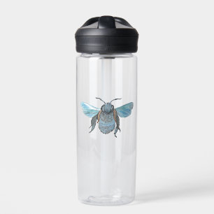 Wild Carpenter Bee Flying Water Bottle