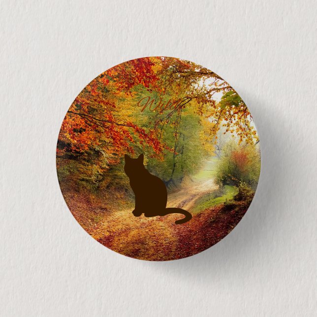 Wild Cat button (Front)
