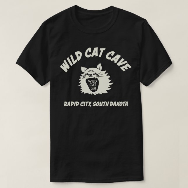 WILD CAT CAVE T-Shirt (Design Front)