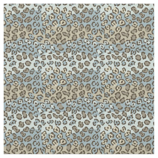 Wild Cat Print Fabric (Close Up)