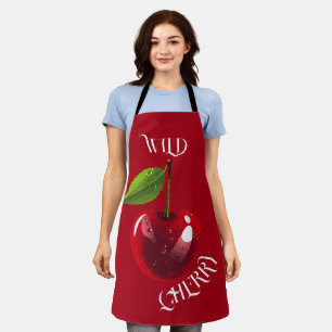 Wild Cherry Apron