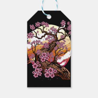 Wild Cherry Blossom Gift Tags