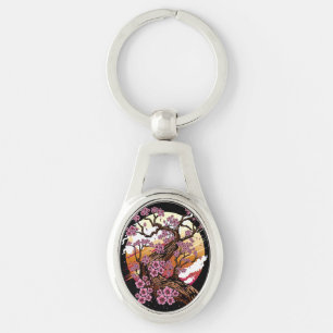 Wild Cherry Blossom Key Ring