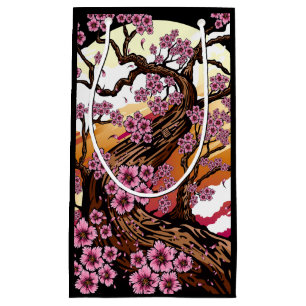 Wild Cherry Blossom Small Gift Bag