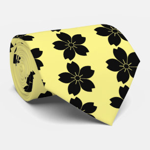 Wild cherry blossom tie