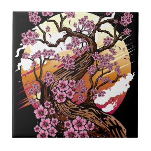 Wild Cherry Blossom Tile