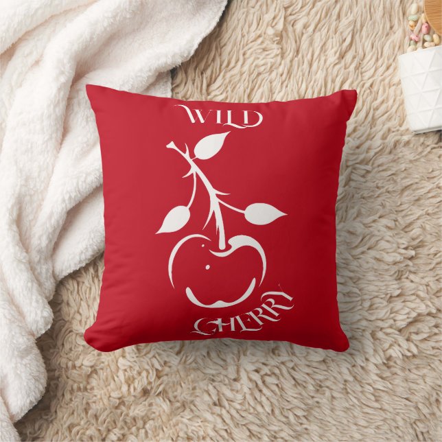 Wild Cherry  Cushion (Blanket)