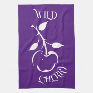 Wild Cherry Tea Towel
