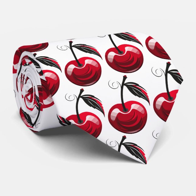 Wild Cherry  Tie (Rolled)