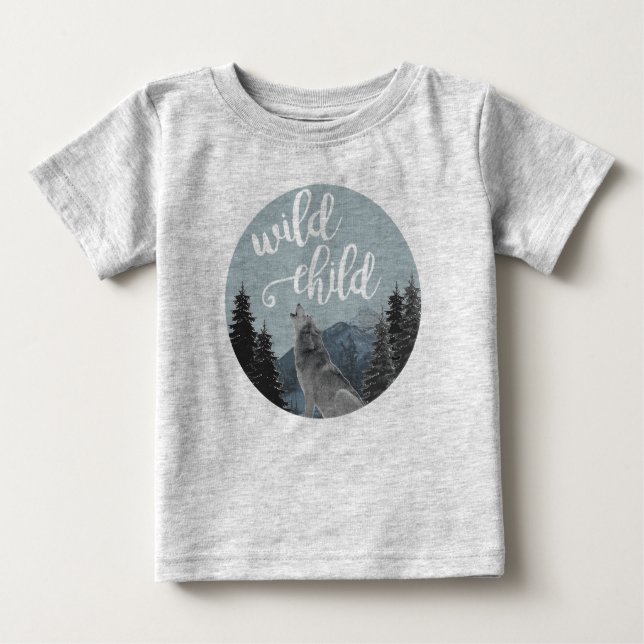 Wild Child Baby T T-Shirt (Front)