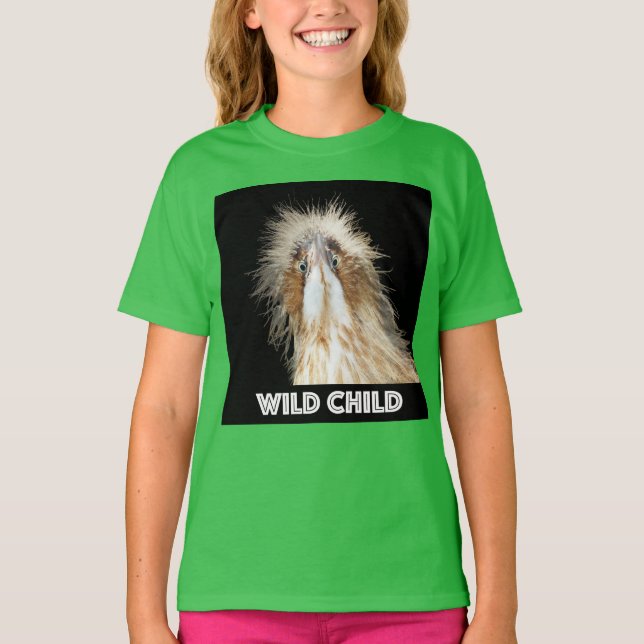 Wild Child Bird T-shirt (Front)