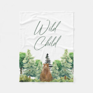 Wild Child Fleece Blanket