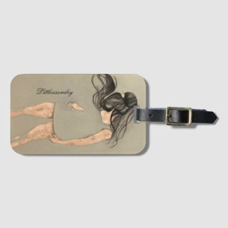 Wild Child Luggage Tag