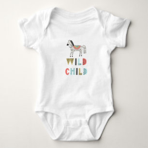Wild Child Scandia Horse Baby Bodysuit