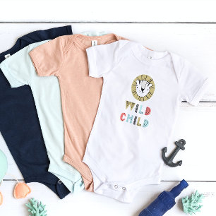 Wild Child Scandia Lion Baby Bodysuit