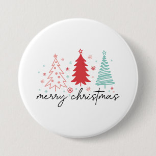 Wild Christmas Flower 7.5 Cm Round Badge