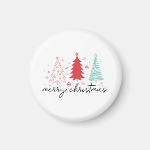 Wild Christmas Flower Magnet