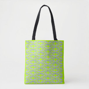 Wild Clash – Hand Drawn Jungle Drama Tote bag