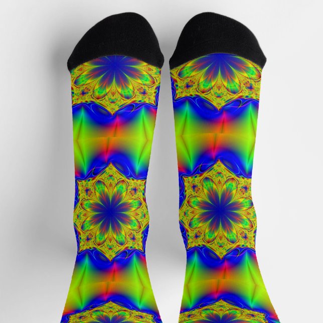 Wild Colours Crew Socks (Top)