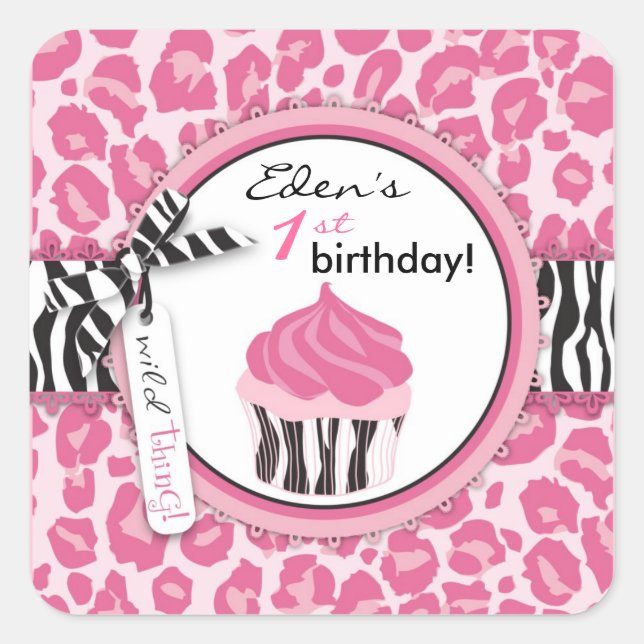 Wild Cupcake CP Sticker 2 (Front)