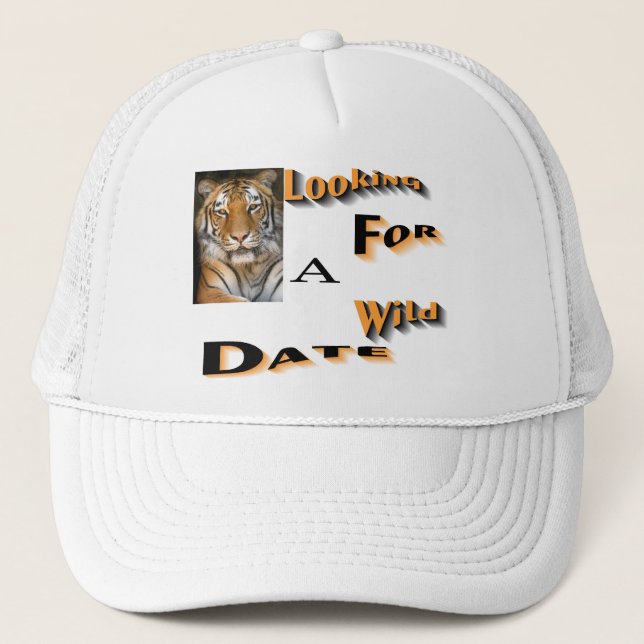 wild date trucker hat (Front)