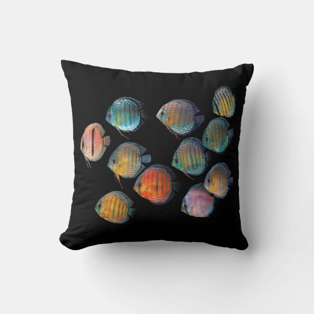Wild Discus Cushion (Front)