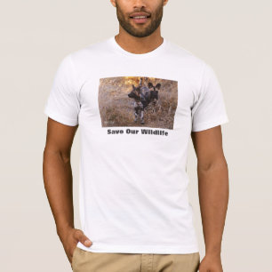Wild Dogs Save Our Wildlife T-Shirt