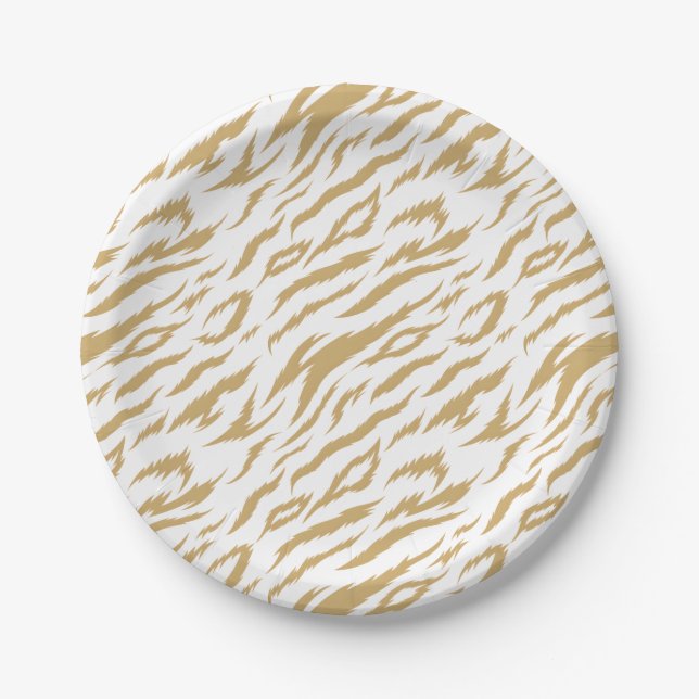 Wild Dragon Skin Paper Plate (Front)