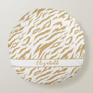 Wild Dragon Skin Round Cushion