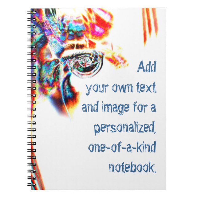 Wild Eyed Fate Spiral Notebook (Front)