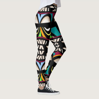 WILD Fashion Leggings--Women-Multicolored Leggings