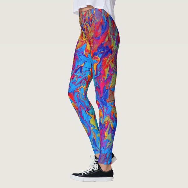 Wild Flames..... Leggings (Left)