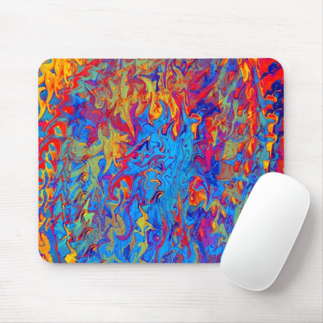 Wild Flames..... Mouse Pad (With Mouse)