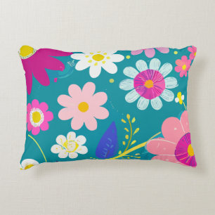 Wild Floral Decorative Cushion