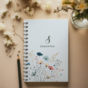 Wild Floral Spiral Notebook